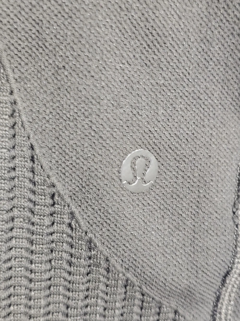 Lululemon Size 2 High Rise Seamless Textured Leggings Dark Olive Green Yoga Pant